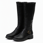 Liliana | Womens Leather Ankle Boots Lace Up Winter Warm Casual Footwear