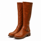 Liliana | Womens Leather Ankle Boots Lace Up Winter Warm Casual Footwear