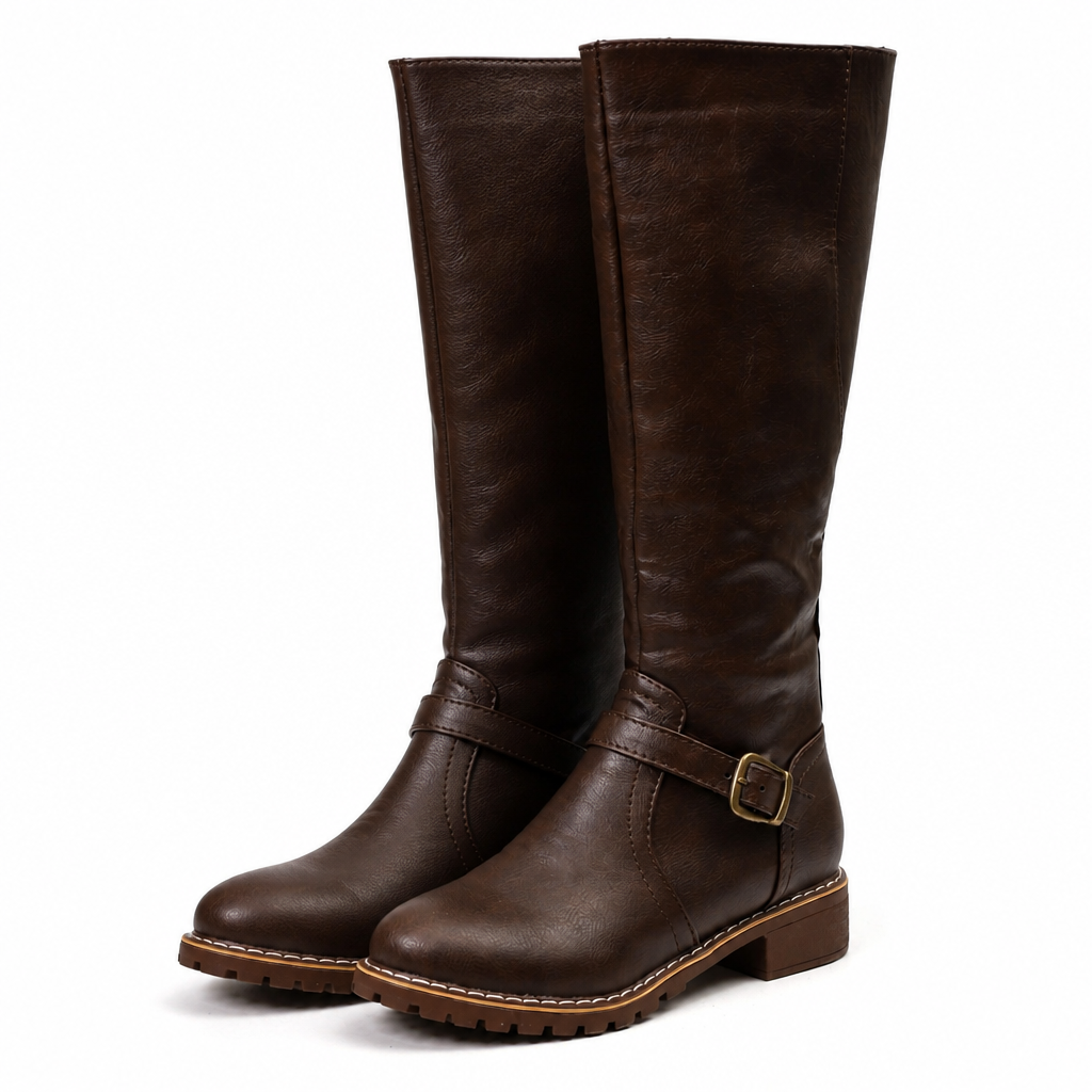 Liliana | Womens Leather Ankle Boots Lace Up Winter Warm Casual Footwear