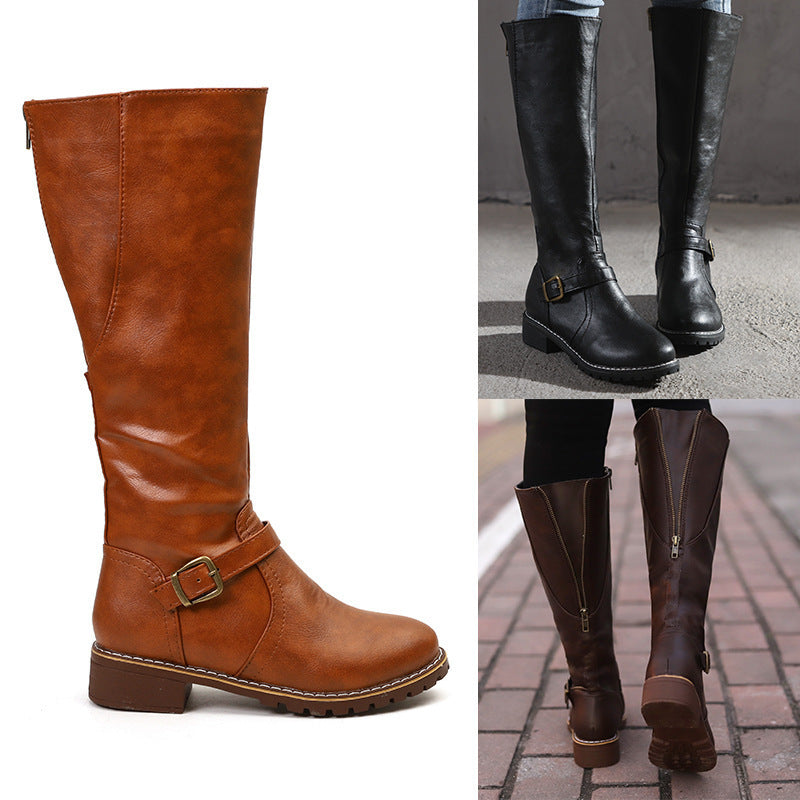 Liliana | Womens Leather Ankle Boots Lace Up Winter Warm Casual Footwear