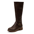 Liliana | Womens Leather Ankle Boots Lace Up Winter Warm Casual Footwear