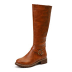 Liliana | Womens Leather Ankle Boots Lace Up Winter Warm Casual Footwear