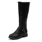 Liliana | Womens Leather Ankle Boots Lace Up Winter Warm Casual Footwear