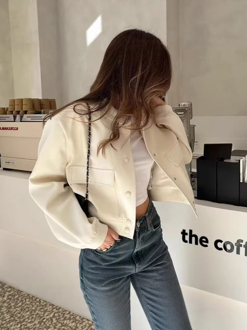 Lilianna | Womens Oversized Jacket Loose Fit Pocket Casual Coat