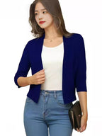 Lillian | Womens Short Knit Cardigan Coat Cropped Sweater Jacket