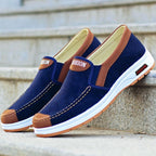 Lonnie | Mens Non Slip Work Shoes Canvas Breathable Lightweight Footwear