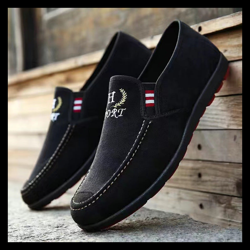 Lonnie | Mens Non Slip Work Shoes Canvas Breathable Lightweight Footwear