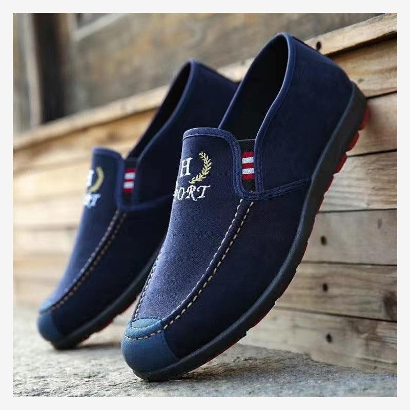 Lonnie | Mens Non Slip Work Shoes Canvas Breathable Lightweight Footwear