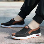 Lonnie | Mens Non Slip Work Shoes Canvas Breathable Lightweight Footwear