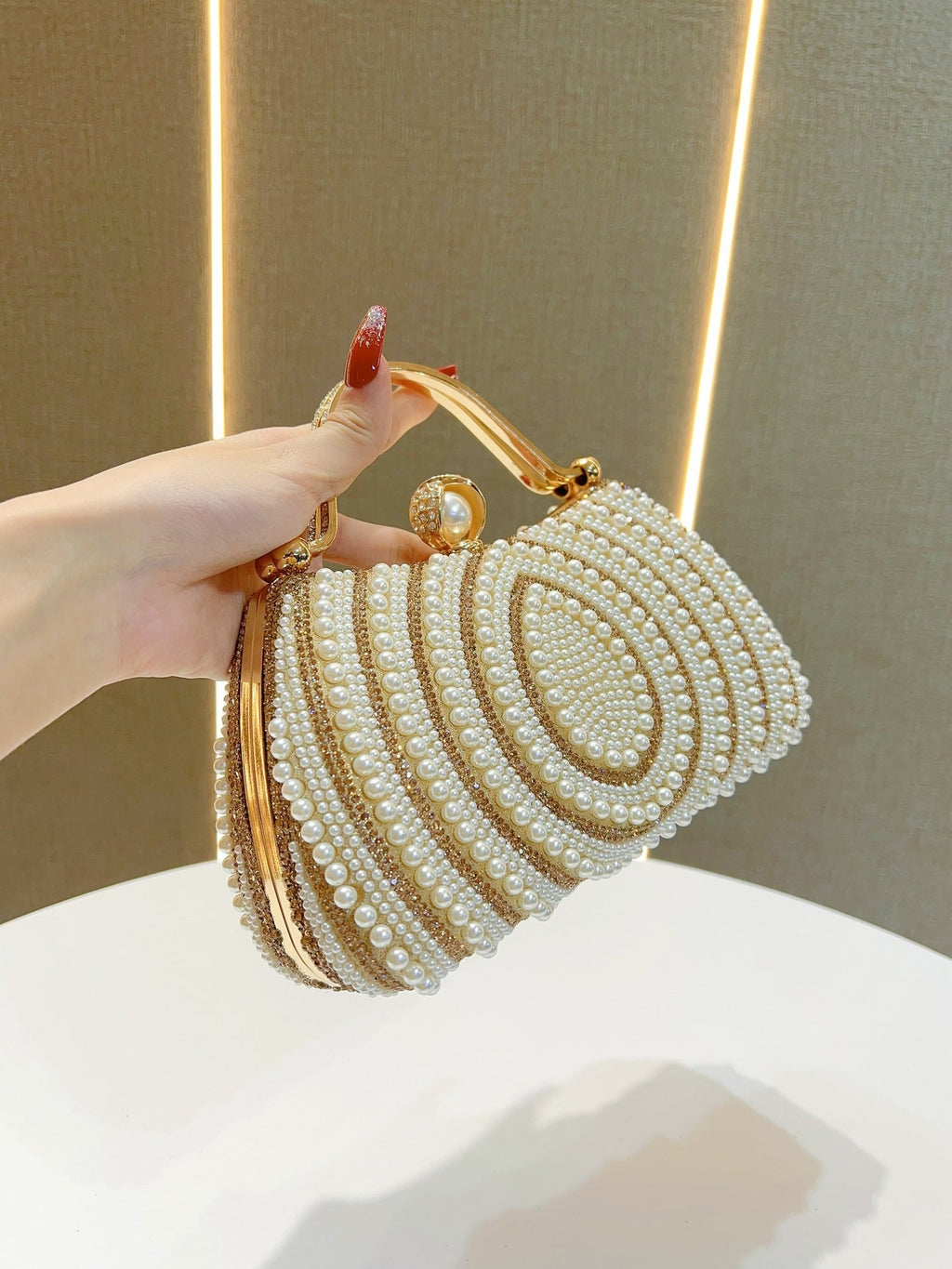 Lorena | Womens Clutch Purse Evening Bag Dinner Party Formal Handbag