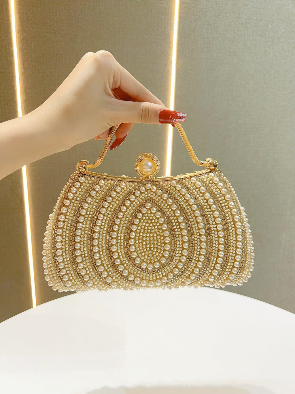 Lorena | Womens Clutch Purse Evening Bag Dinner Party Formal Handbag