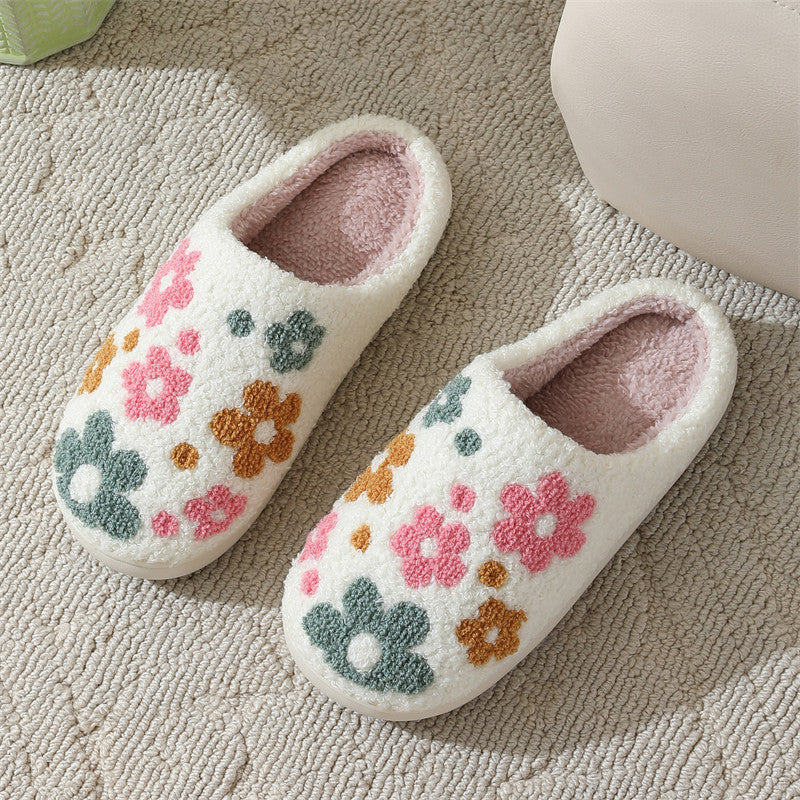 Lorene | Womens Fluffy Fuzzy Memory Foam Warm Winter Indoor House Slippers Shoes