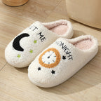 Lorene | Womens Fluffy Fuzzy Memory Foam Warm Winter Indoor House Slippers Shoes