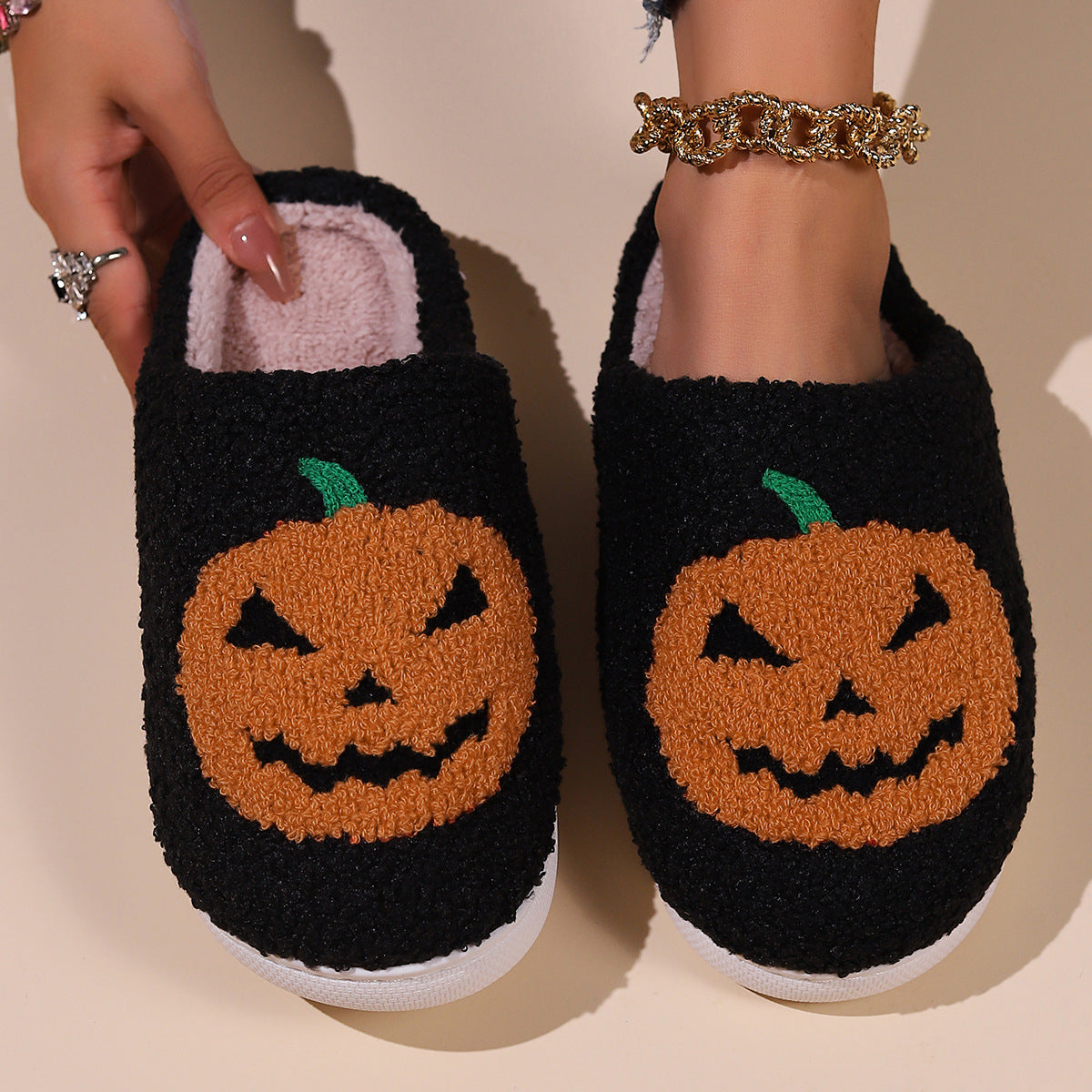 Lorene | Womens Fluffy Fuzzy Memory Foam Warm Winter Indoor House Slippers Shoes