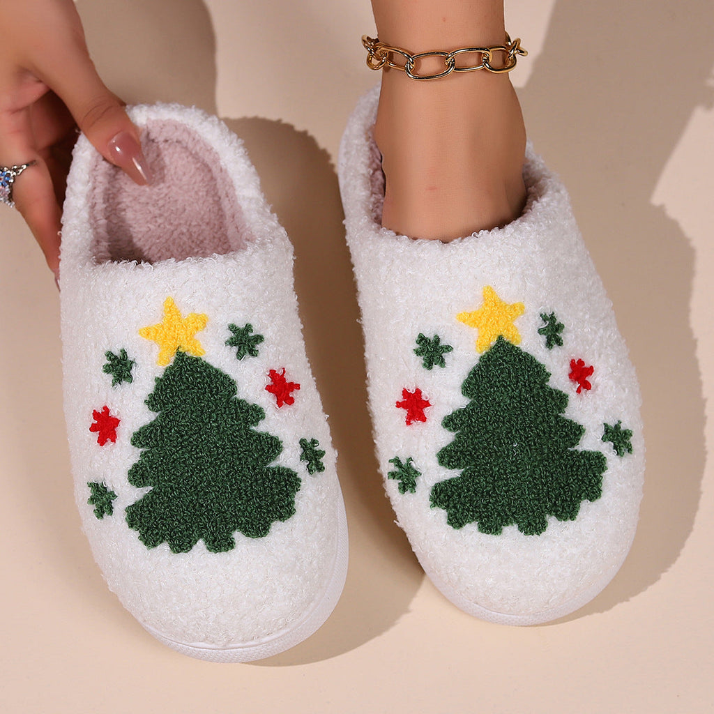 Lorene | Womens Fluffy Fuzzy Memory Foam Warm Winter Indoor House Slippers Shoes