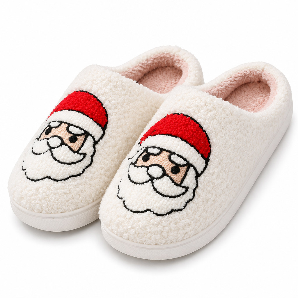 Lorene | Womens Fluffy Fuzzy Memory Foam Warm Winter Indoor House Slippers Shoes