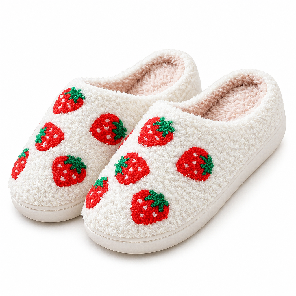 Lorene | Womens Fluffy Fuzzy Memory Foam Warm Winter Indoor House Slippers Shoes