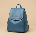 Lorraine | Womens Large Capacity Travel School Shoulder Backpack, Light Blue