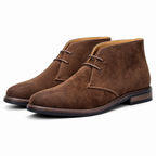 Lowell | Mens Faux Suede Chukka Boots Retro Desert Style Ankle Footwear