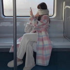 Lucia | Womens Plaid Wool Blend Warm Winter Coat
