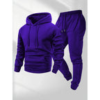 Lucius | Mens Casual Autumn Winter Long Sleeve Pullover Cotton Shirt - Rple