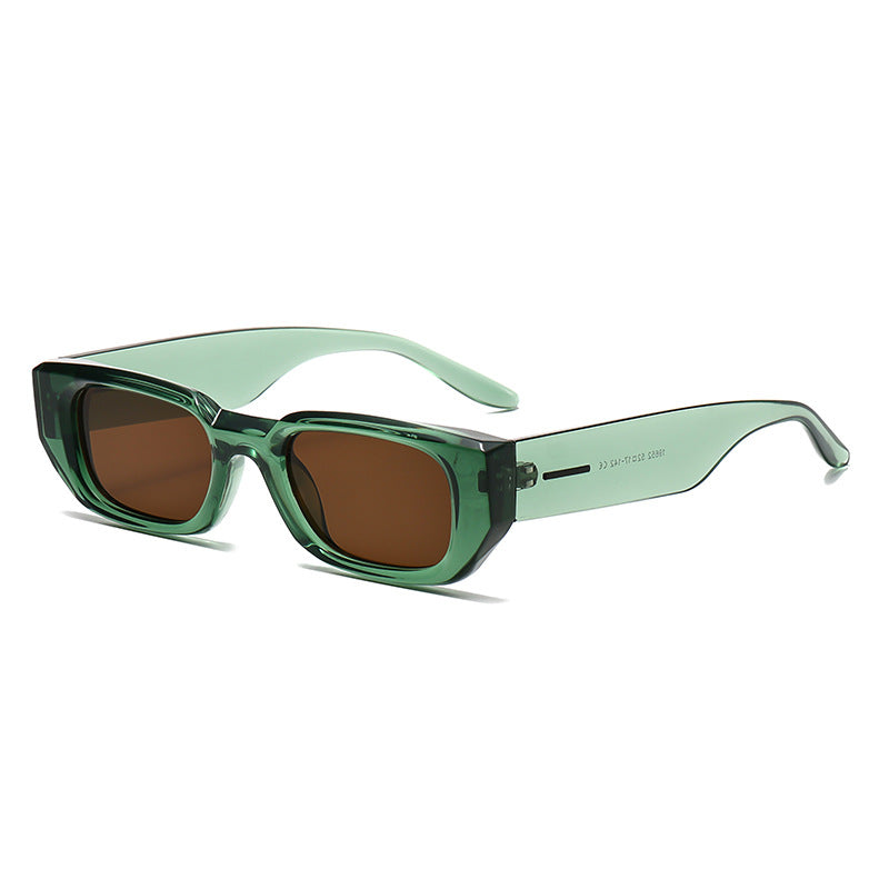 Mabelle | Womens Small Square Retro Sunglasses Tinted Lens Shades