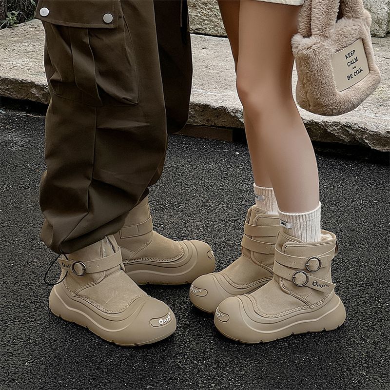 Mac | Mens Winter Fleece Lined Warm Cotton Outdoor Snow Boots