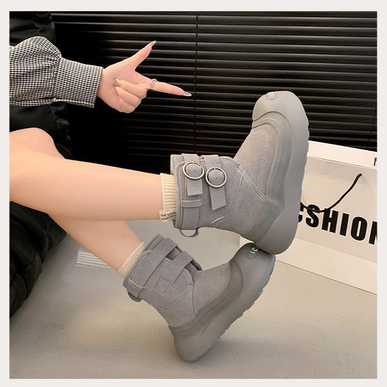 Mac | Mens Winter Fleece Lined Warm Cotton Outdoor Snow Boots