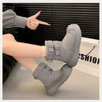 Mac | Mens Winter Fleece Lined Warm Cotton Outdoor Snow Boots