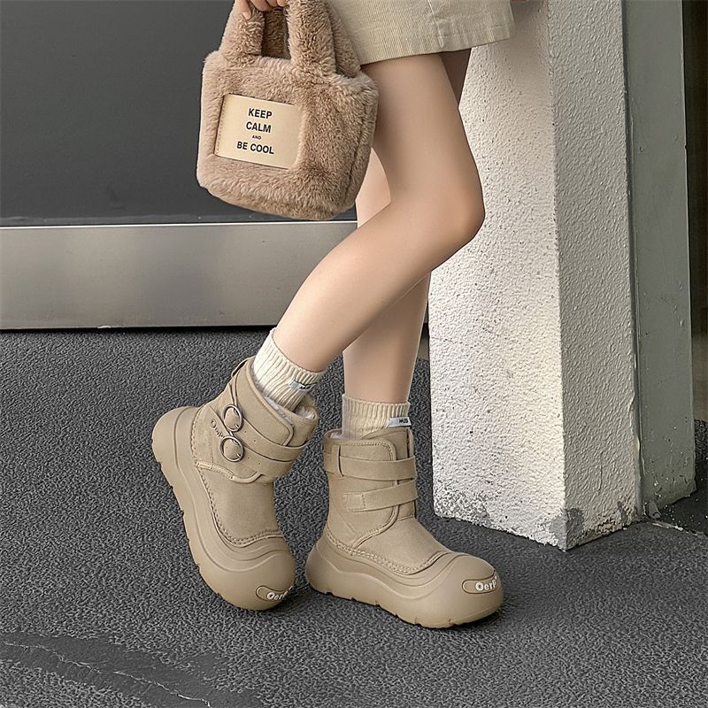Mac | Mens Winter Fleece Lined Warm Cotton Outdoor Snow Boots