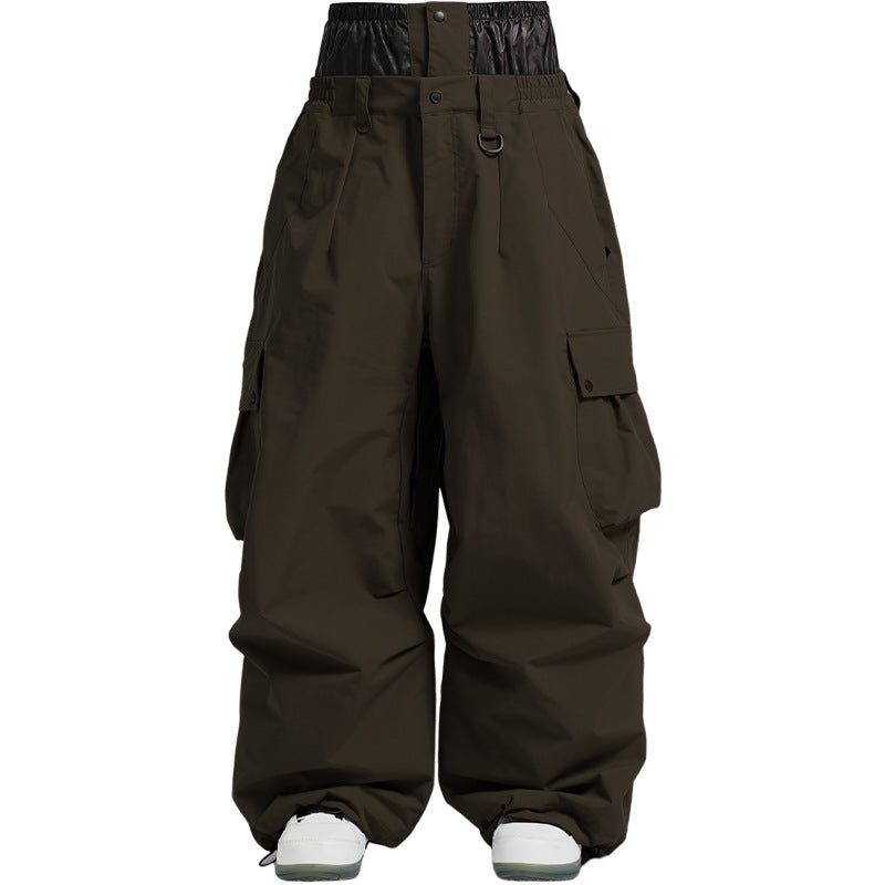 Mack | Mens Waterproof Windproof Snowboard Bib Snow Ski Pants