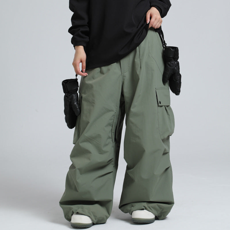 Mack | Mens Waterproof Windproof Snowboard Bib Snow Ski Pants