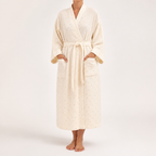 Madeline | Womens Cotton Loungewear Sleepwear Nightwear Robe, Design 1