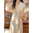 Madeline | Womens Cotton Loungewear Sleepwear Nightwear Robe