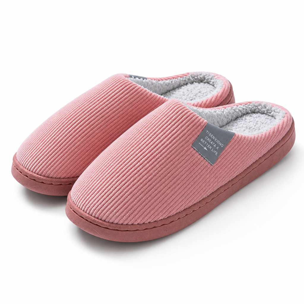 Madelyn | Womens Fluffy Fuzzy Memory Foam Warm Winter Indoor House Slippers Shoes