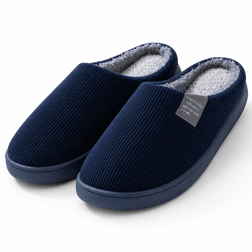 Madelyn | Womens Fluffy Fuzzy Memory Foam Warm Winter Indoor House Slippers Shoes