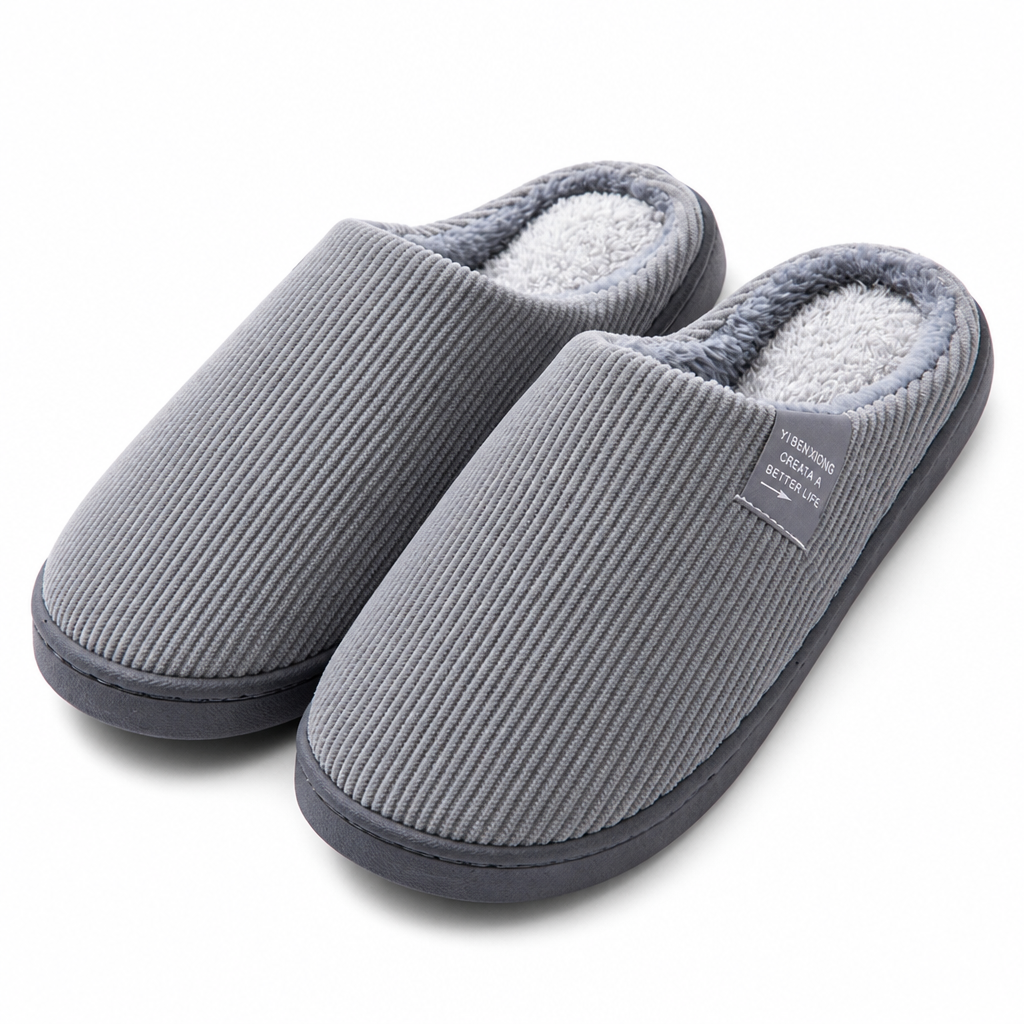 Madelyn | Womens Fluffy Fuzzy Memory Foam Warm Winter Indoor House Slippers Shoes