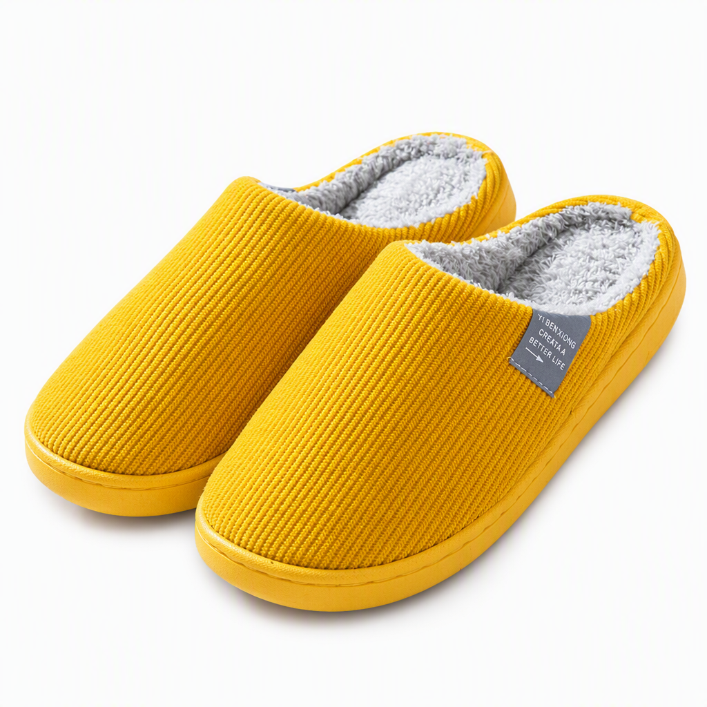 Madelyn | Womens Fluffy Fuzzy Memory Foam Warm Winter Indoor House Slippers Shoes