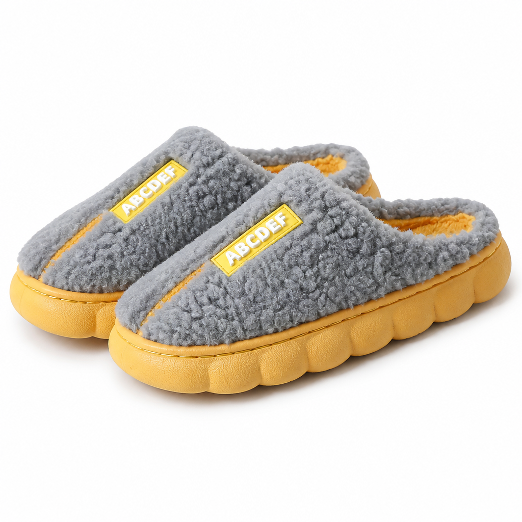 Madelyn | Womens Fluffy Fuzzy Memory Foam Warm Winter Indoor House Slippers Shoes