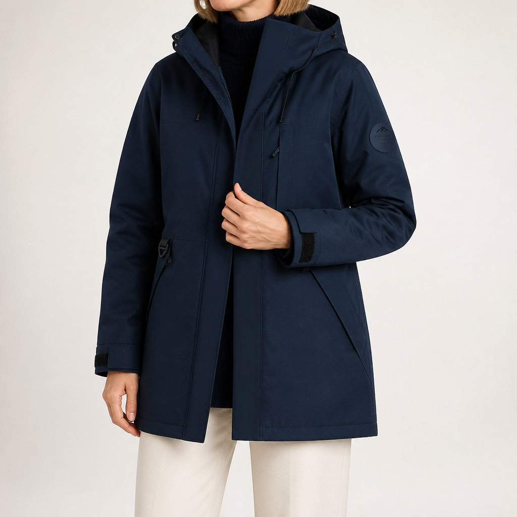 Madge | Womens Ski Jacket Waterproof Windproof 3-in-1 Hooded Winter Coat, Design 1