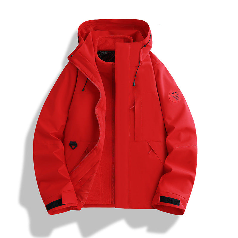 Madge | Womens Ski Jacket Waterproof Windproof 3-in-1 Hooded Winter Coat