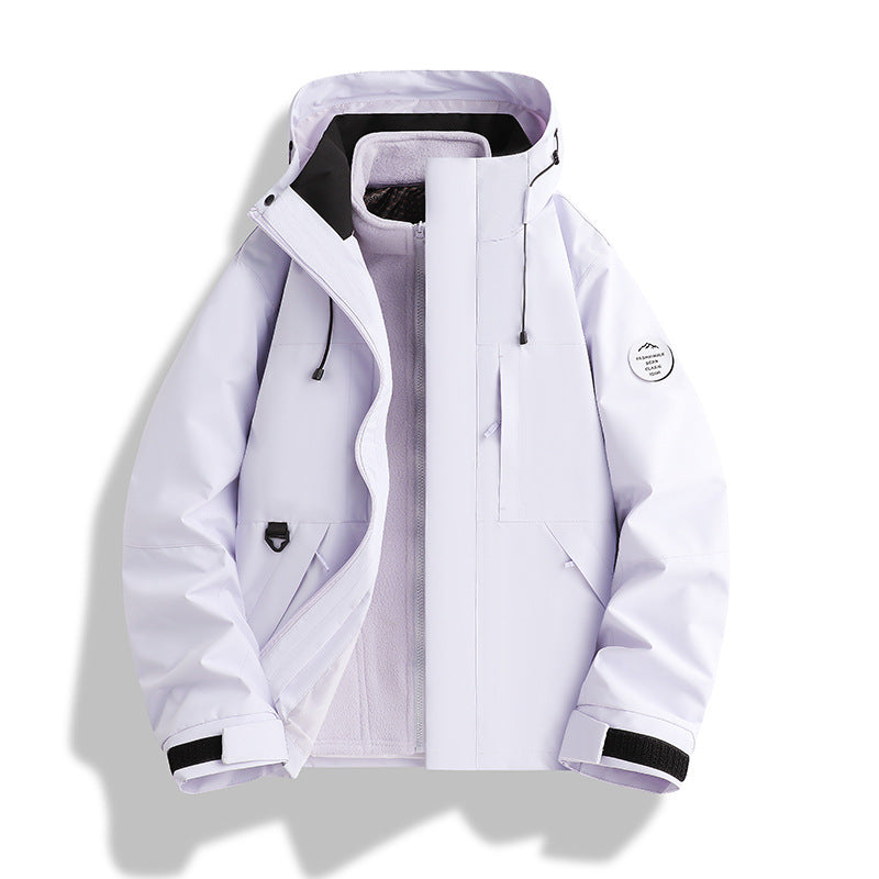 Madge | Womens Ski Jacket Waterproof Windproof 3-in-1 Hooded Winter Coat