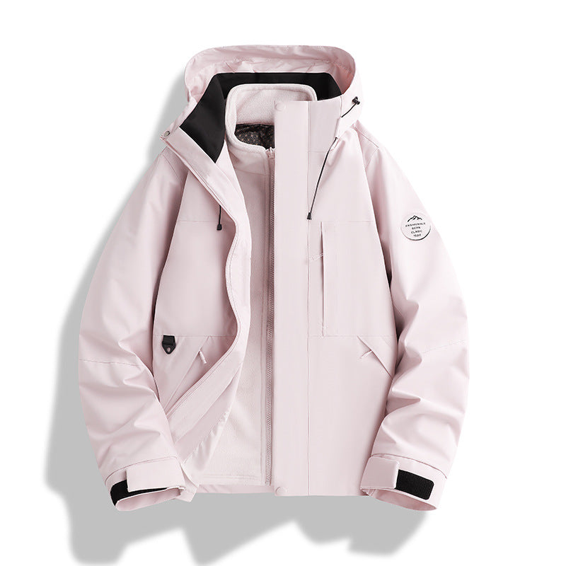 Madge | Womens Ski Jacket Waterproof Windproof 3-in-1 Hooded Winter Coat
