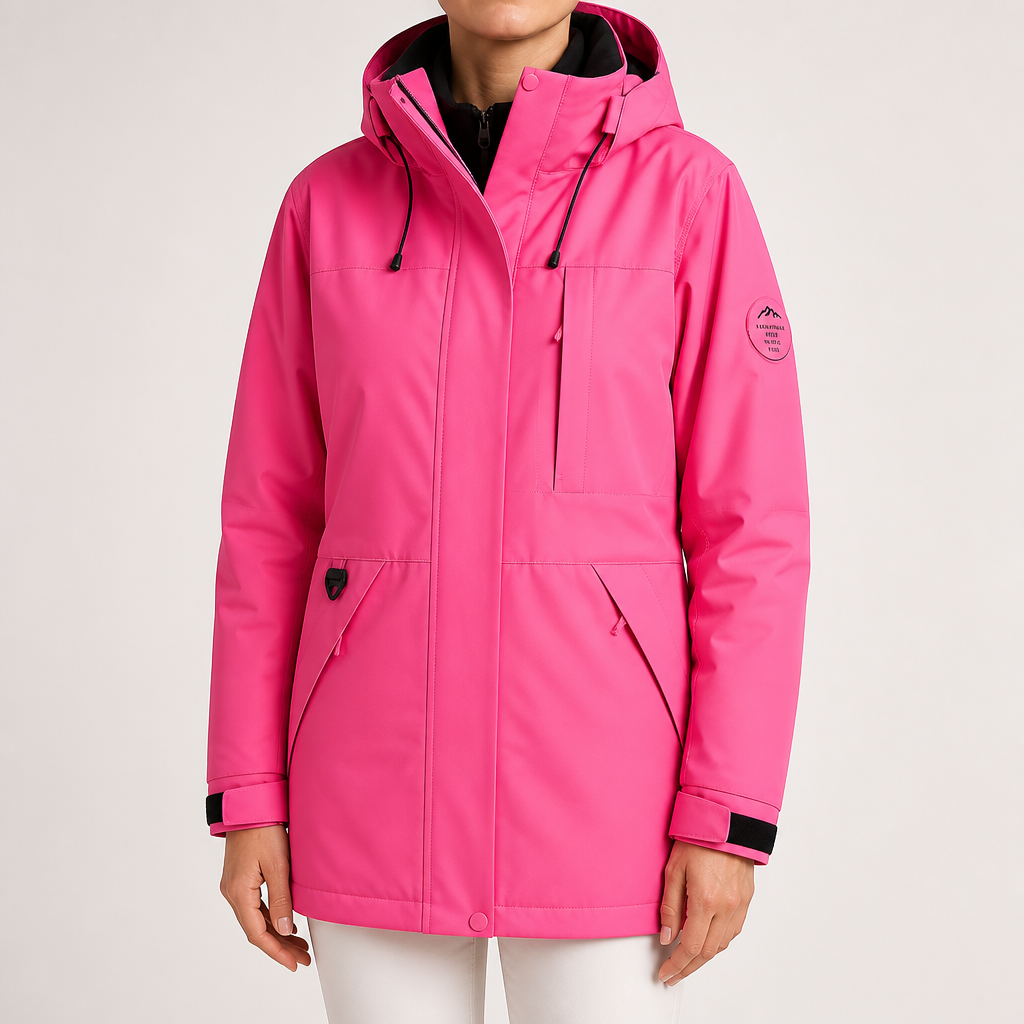 Madge | Womens Ski Jacket Waterproof Windproof 3-in-1 Hooded Winter Coat, Design 2
