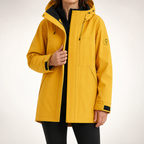 Madge | Womens Ski Jacket Waterproof Windproof 3-in-1 Hooded Winter Coat, Yellow