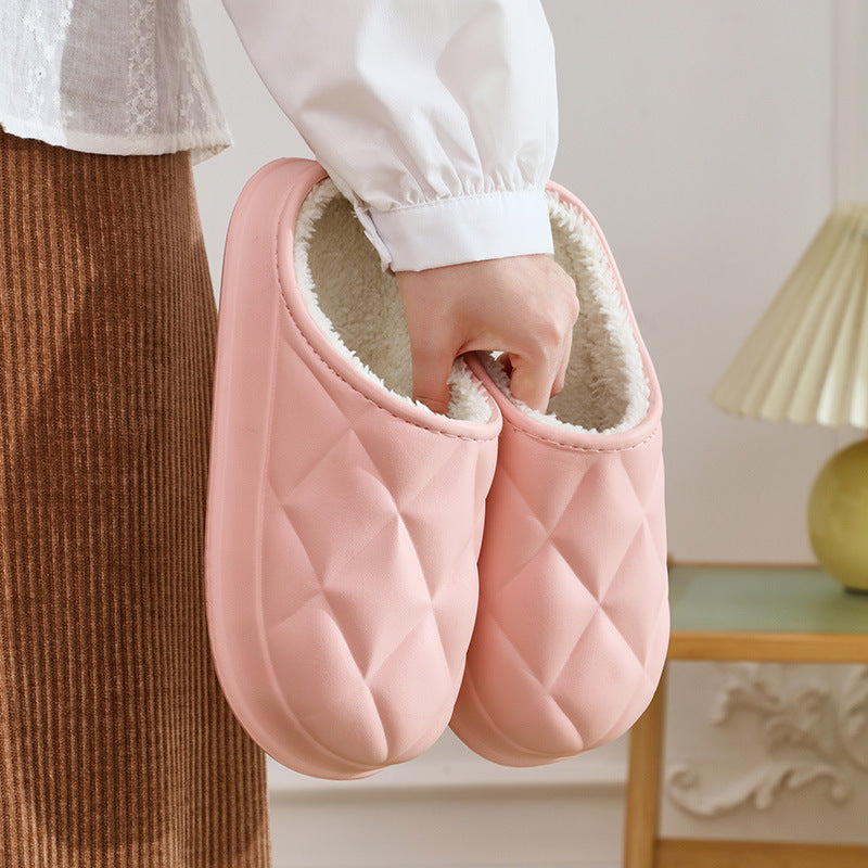 Maggie | Womens Fluffy Fuzzy Memory Foam Warm Winter Indoor House Slippers Shoes