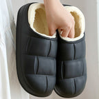 Maggie | Womens Fluffy Fuzzy Memory Foam Warm Winter Indoor House Slippers Shoes