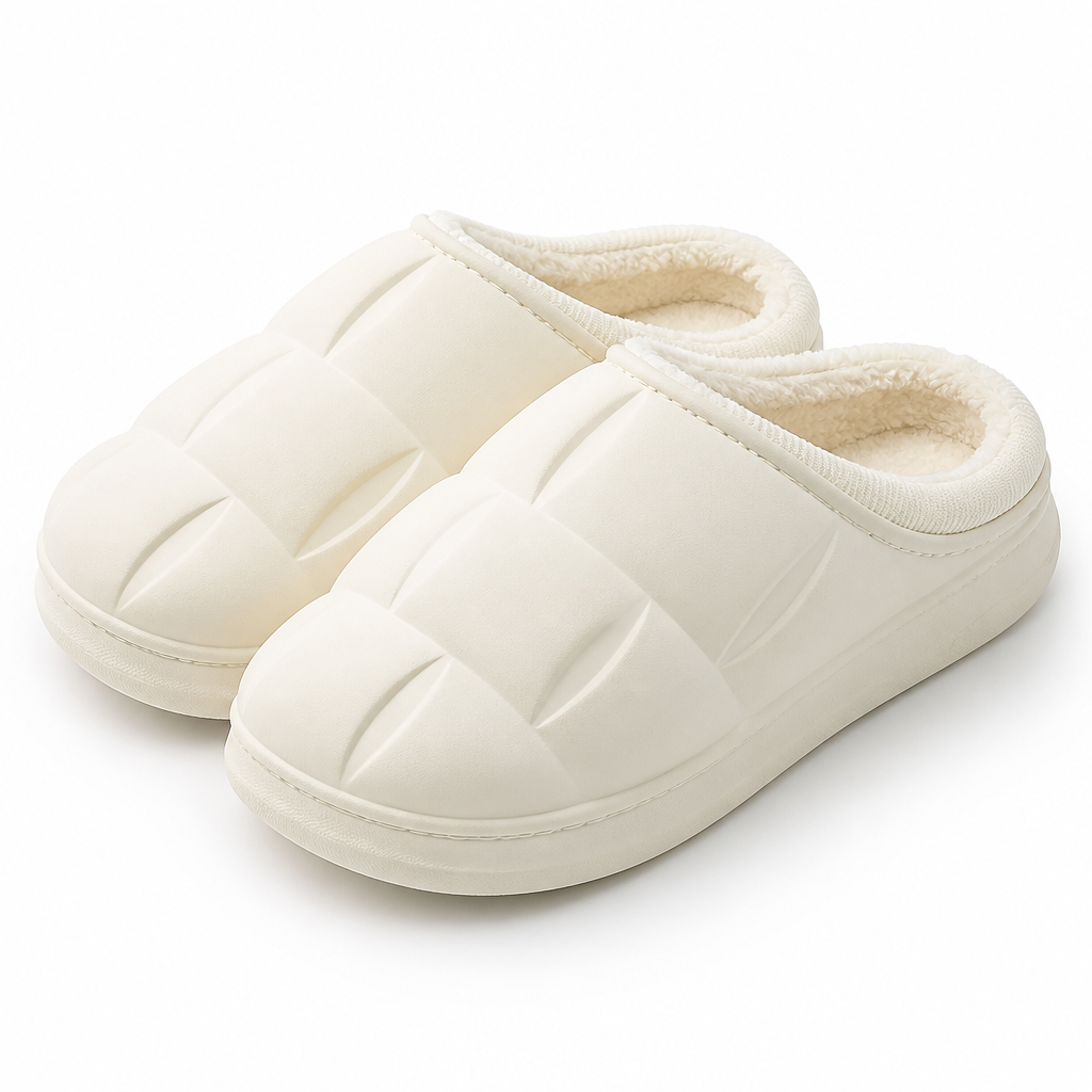 Maggie | Womens Fluffy Fuzzy Memory Foam Warm Winter Indoor House Slippers Shoes