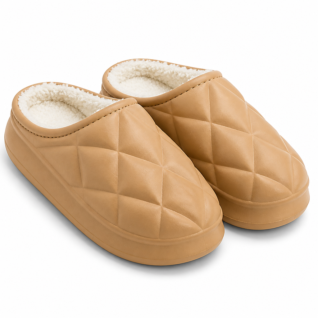 Maggie | Womens Fluffy Fuzzy Memory Foam Warm Winter Indoor House Slippers Shoes