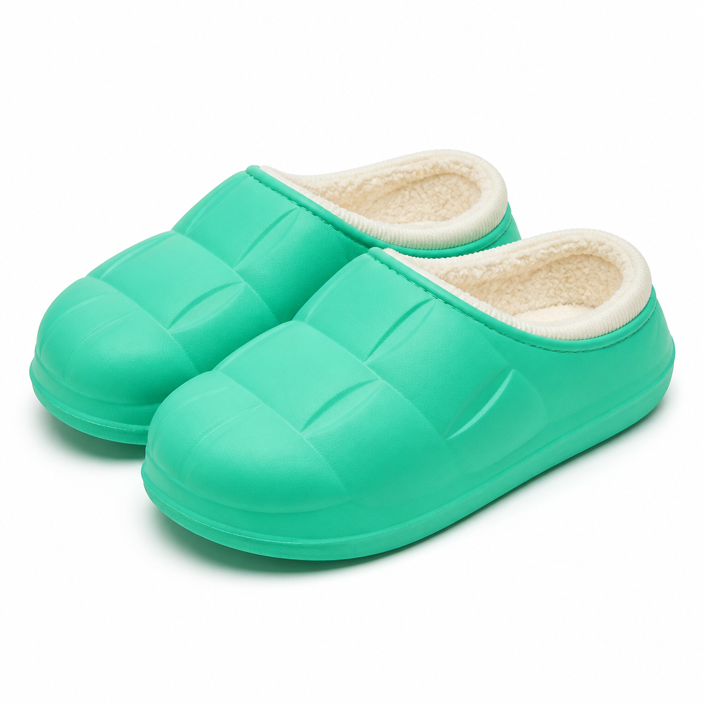 Maggie | Womens Fluffy Fuzzy Memory Foam Warm Winter Indoor House Slippers Shoes